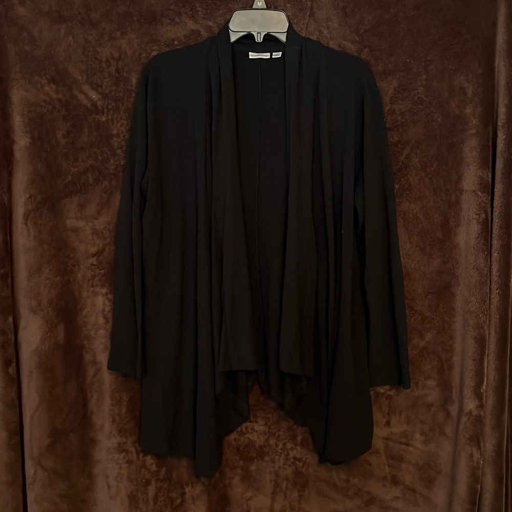 Croft & Barrow size large black cardigan